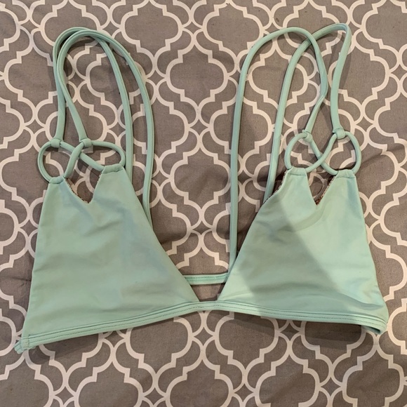 acacia swimwear Other - Acacia strappy light blue top!